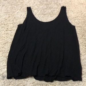 Low back boxy flowy tank like new